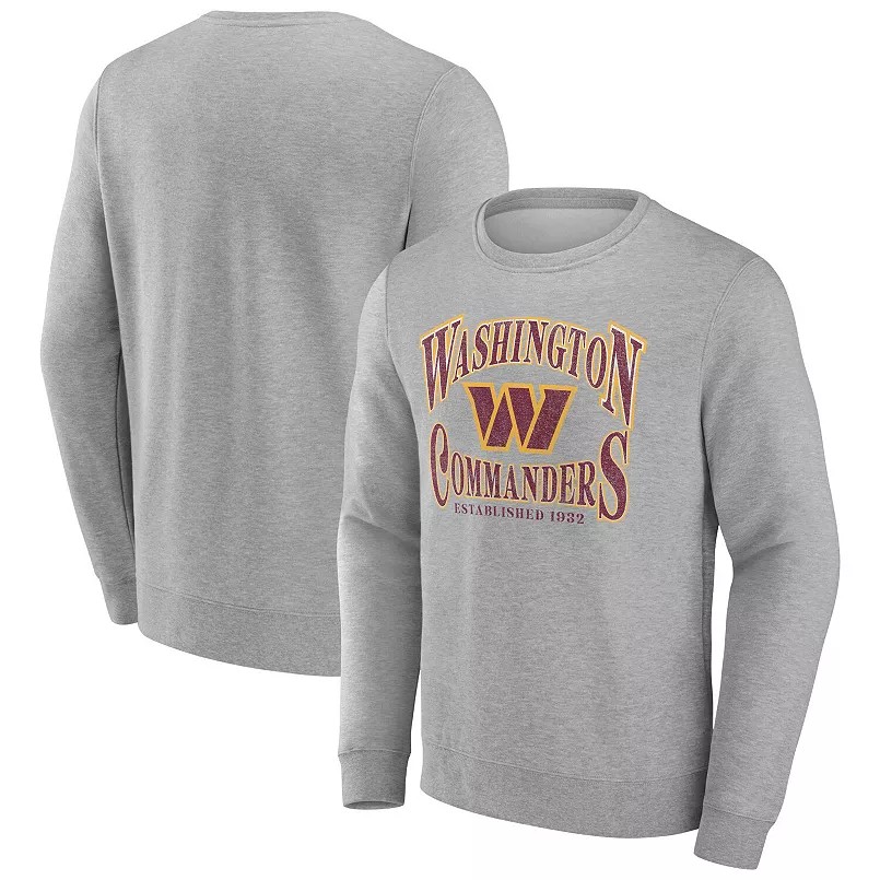 Men Washington Commanders grey NFL 2024 hoodie->washington commanders->NFL Jersey